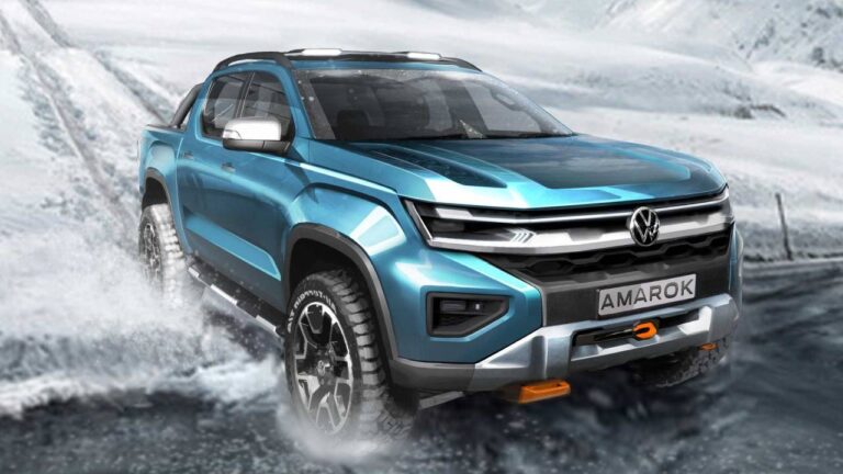 2022 Volkswagen Amarok’tan ilk görüntüler paylaşıldı!