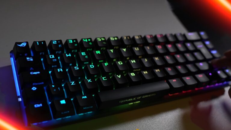 Asus ROG Falchion oyuncu klavyesi inceleme!