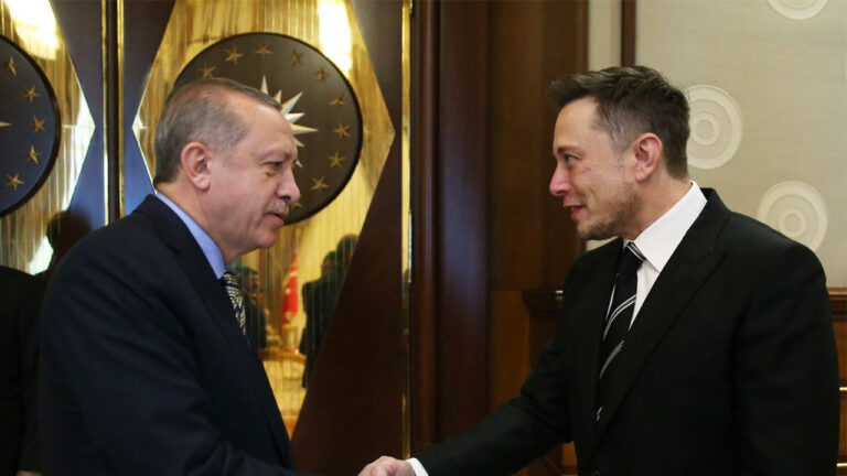 Cumhurbaşkanı Erdoğan, Elon Musk ile görüştü!