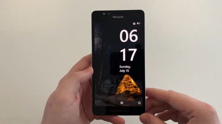 Microsoft’un iptal ettiği işletim sistemi çalışırken görüldü