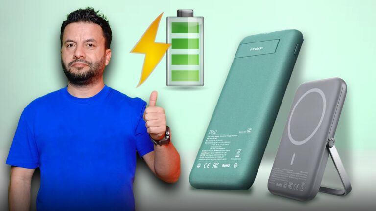 MagSafe özellikli Mcdodo powerbank’i kutusundan çıkardık!