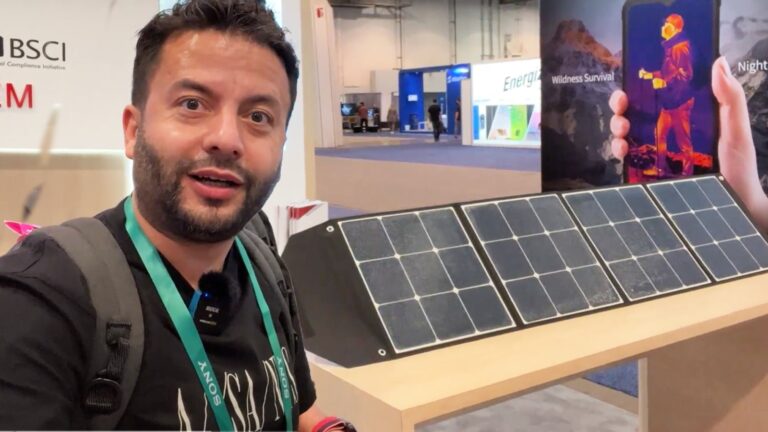 Her şeyi şarj edebilen güneş enerjili sınırsız powerbank!