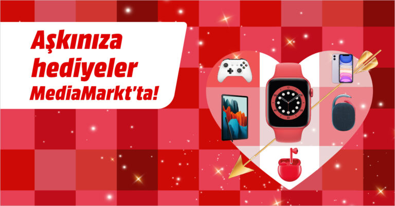 Aşkınıza hediyeler MediaMarkt’ta