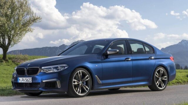 2023 BMW 5 Serisi, küçük ızgara ile dikkat çekiyor