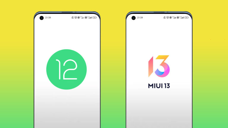 MIUI 13 & Android 12 alacak Xiaomi telefonlar