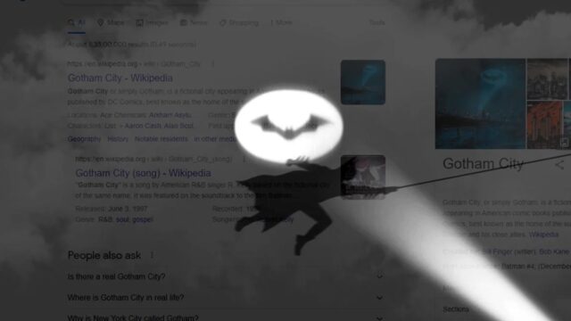 Google’dan Batman’i çağırabilmenize yol açan yeni özellik!