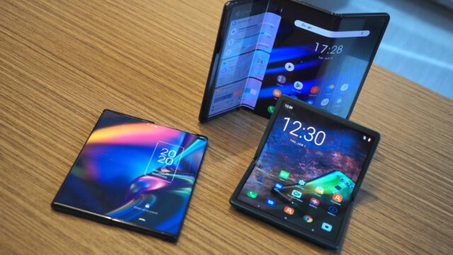 Samsung’dan origami tasarımlı katlanabilir telefon!