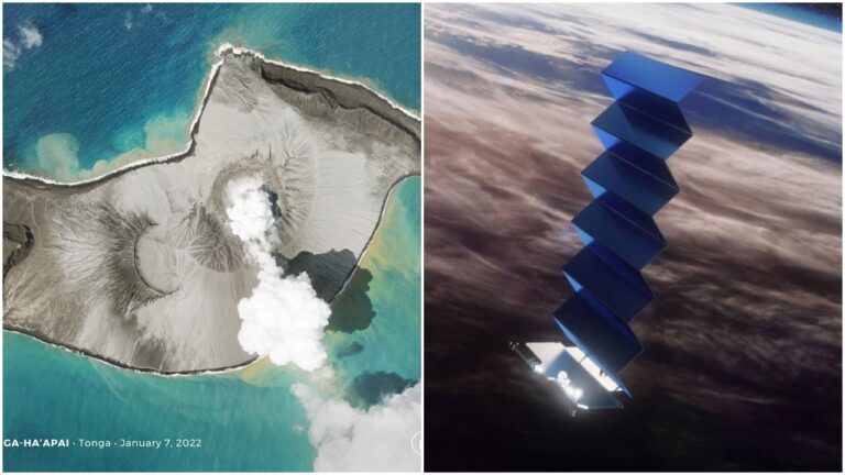 Starlink, volkanik patlama yaşayan adayı kurtaracak!