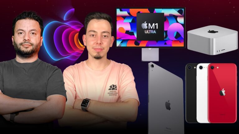 iPhone SE 2022, 5. Nesil iPad Air, M1 Ultra tanıtıldı!