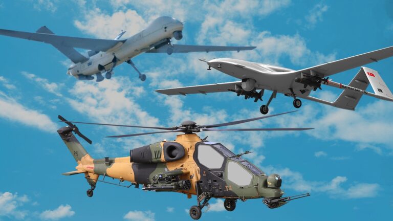 Türkiye’nin yurt dışına gönderdiği yerli hava araçları