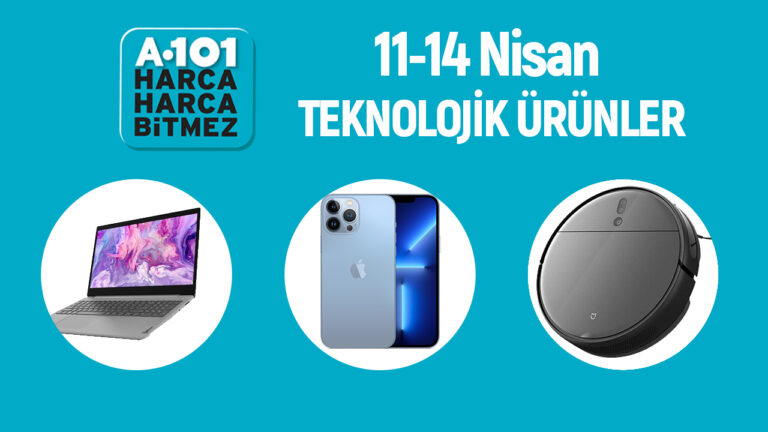 14 Nisan’da A101’e gelecek teknolojik ürünler!