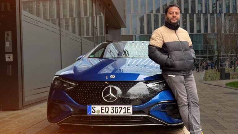 15 dk şarjla 250 km yol: Mercedes EQE 350+ ile test sürüşüne çıktık!