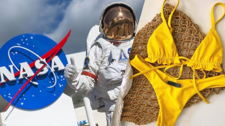 NASA bikinili manken fotoğrafı paylaştı: Sosyal medya yıkıldı