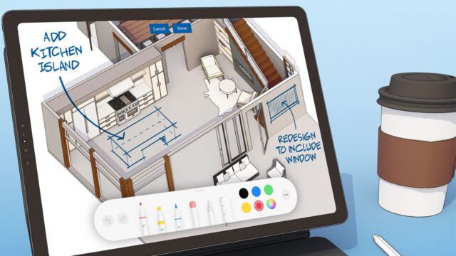 SketchUp iPad uygulaması çıktı