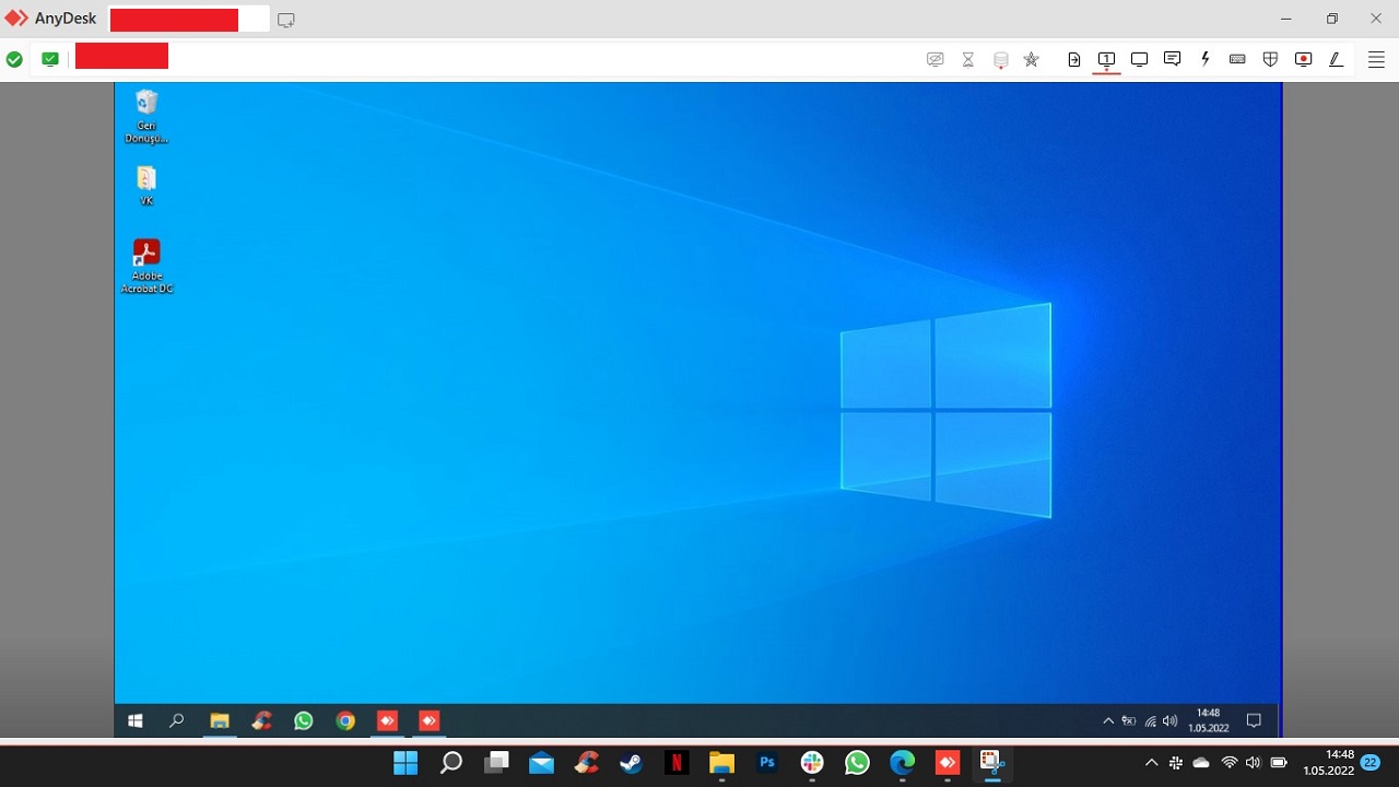 Anydesk免接受远程连接电脑桌面百度经验