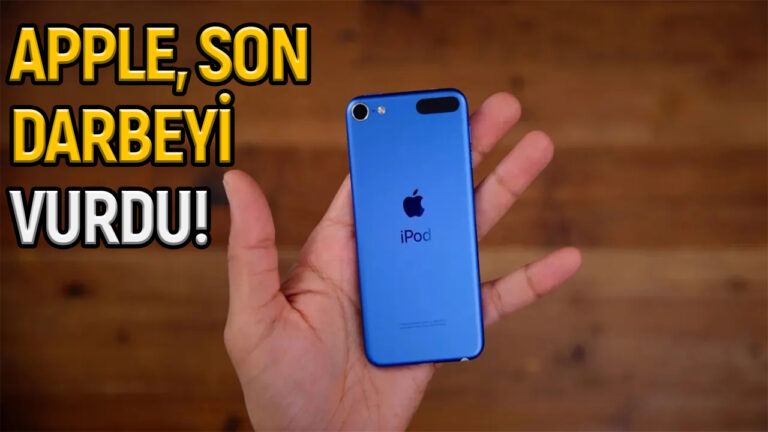 Üretimi durduran Apple, iPod touch’a son darbeyi vurdu