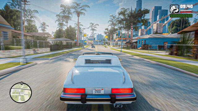 Rockstar kıskandı: GTA San Andreas’a Unreal Engine 5 makyajı