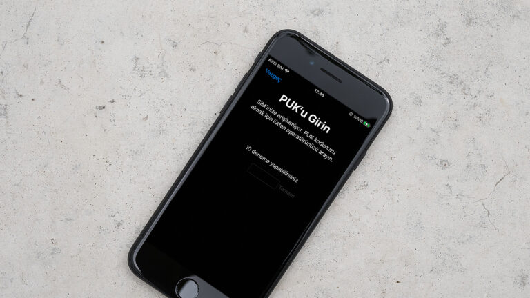 Puk Kodu Öğrenme (Turkcell – Vodafone – Türk Telekom)