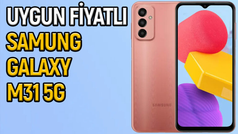 Samsung Galaxy M13 5G tanıtıldı! İşte özellikleri