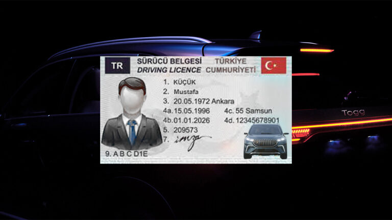 Yeni ehliyetlerde beklenmedik Togg sürprizi!