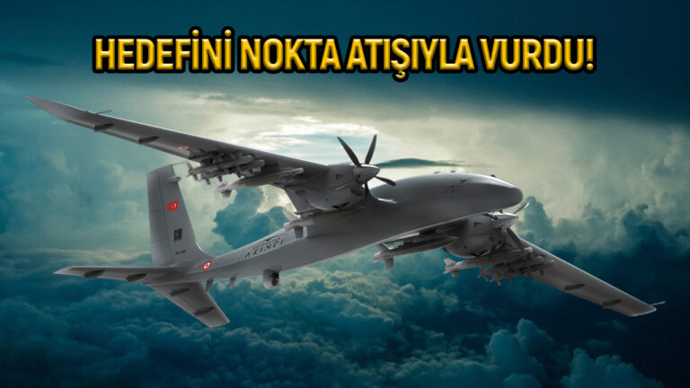 Bayraktar Akıncı’dan yeni rekor: 340 kg mühimmat!