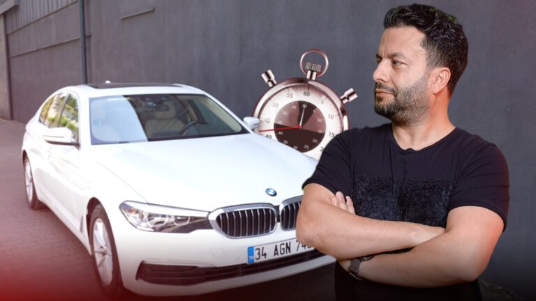 BMW 5.20’yi 15 dakikada sattık!