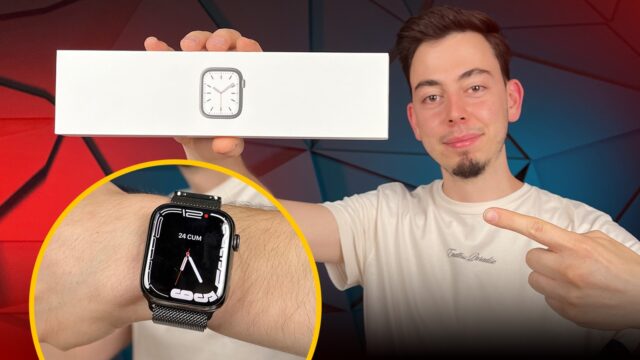 eSIM destekli Apple Watch Series 7 kutu açılışı!