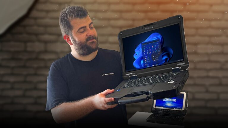En sağlam bilgisayar Panasonic TOUGHBOOK 40 elimizde!