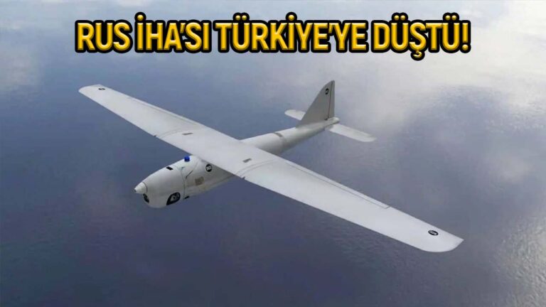 Ukrayna savaşında kullanılan Rus İHA’sı Türkiye’ye düştü!