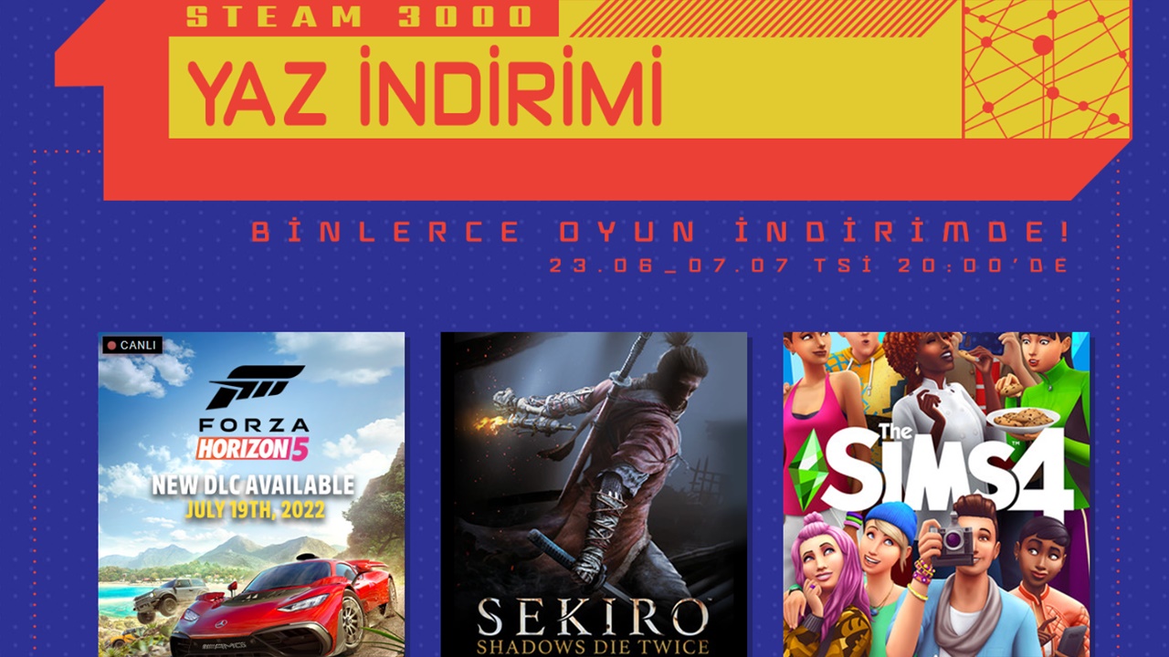 Steam Yaz İndirimleri başladı! Binlerce oyunda dev kampanya