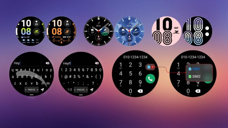 Wear OS 3.5 ve One UI Watch 4.5 beklentiyi aştı!