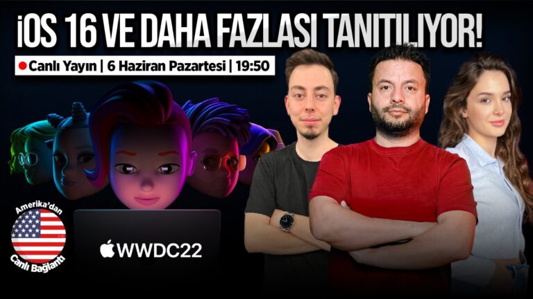 iOS 16, iPadOS 16, macOS Ventura, watchOS 9, M2 işlemcisi, MacBook Air ve MacBook Pro 2022 tanıtıldı!