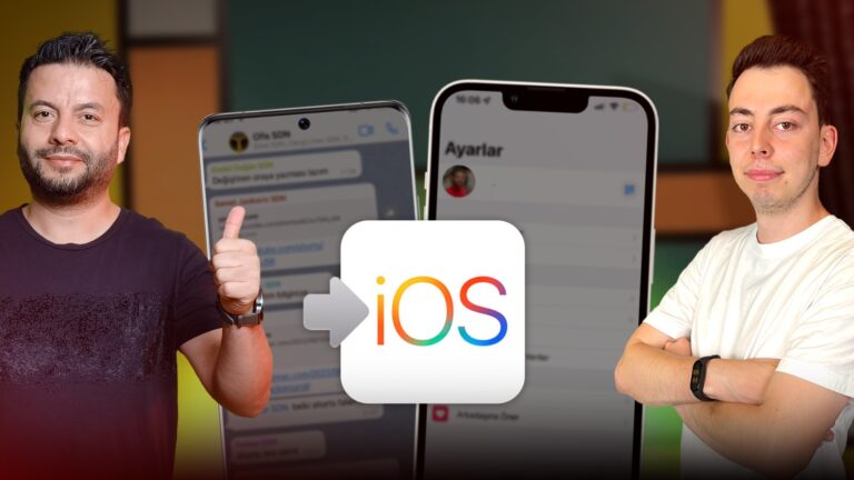 Android’den iOS’e WhatsApp mesaj aktarma!