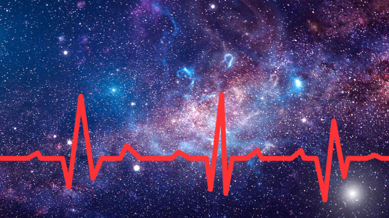 Uzaydan gelen kalp atışı şaşkınlık yarattı!