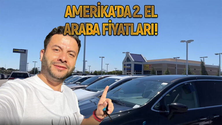 Amerika’da 2. el araba fiyatları- vLog