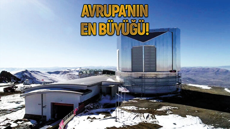 DAG Teleskobunda testler başlıyor!