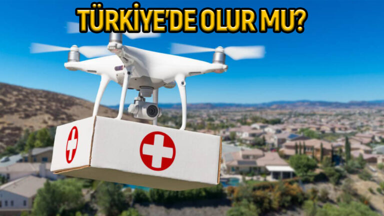 İngiltere, İHA ile ilaç teslimatına başladı!