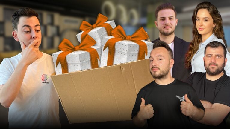 Ofiste kocaman kutuyla hediye dağıttık! HEDİYELİ VİDEO