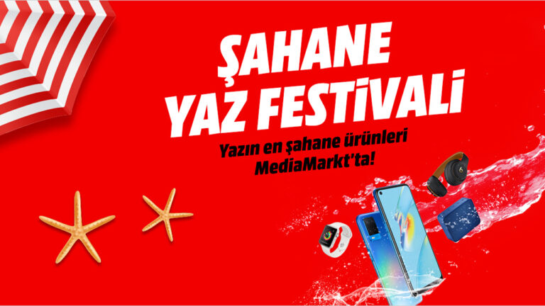 MediaMarkt’ta Şahane Yaz Festivali’nde son gün!