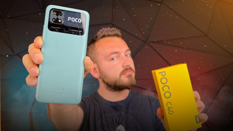 Türkiye’de üretilen POCO C40 kutu açılışı!