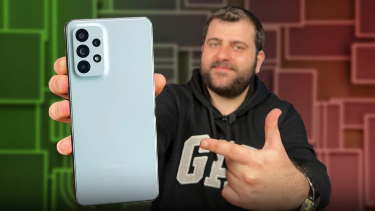 Samsung Galaxy A73 kutu açılışı!