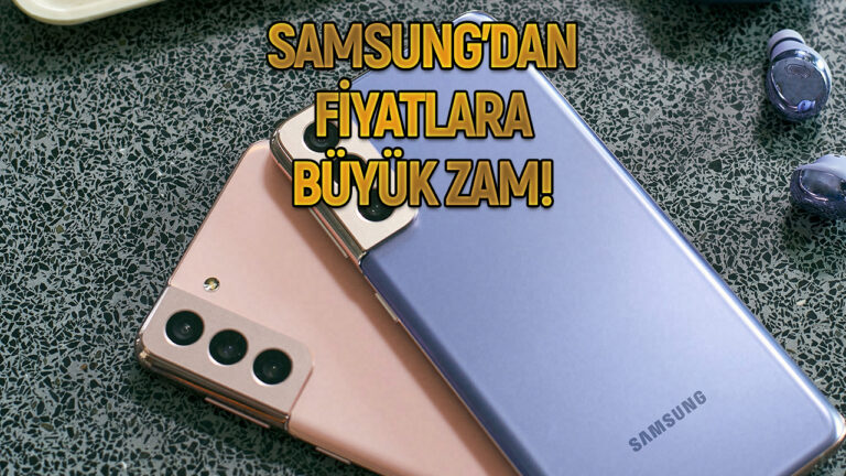 Samsung’dan akıllı telefon fiyatlarına büyük zam!