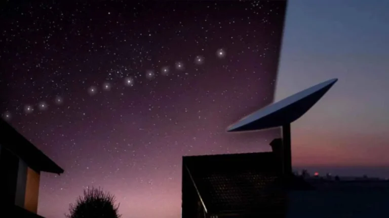 Starlink uyduları Türkiye’nin üzerinde görüldü!