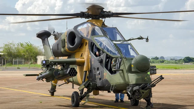 Turkish helicopters in Nigeria!  T-129 ATAKs started duty
