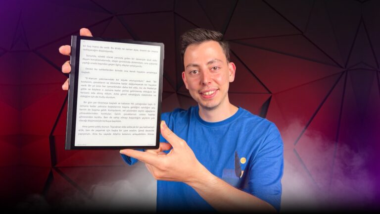 Kağıttan ekranlı tablet Huawei MatePad Paper inceleme!