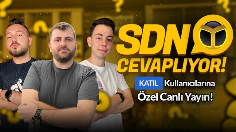 Katıl’a özel SDN Cevaplıyor canlı yayını!