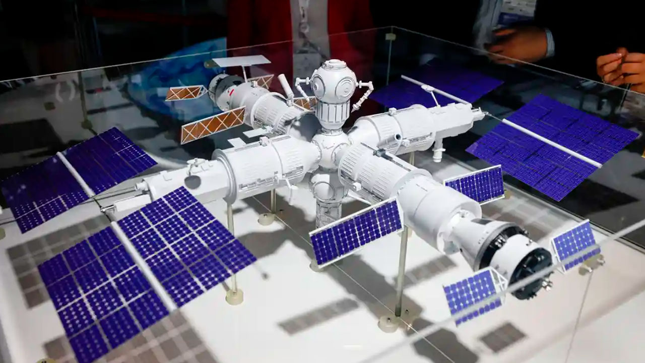Rusya Uzay İstasyonu model