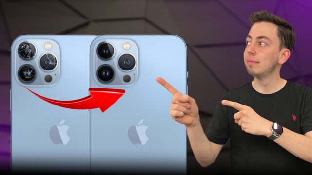 iPhone 13 Pro Max kamera camını değiştirdik