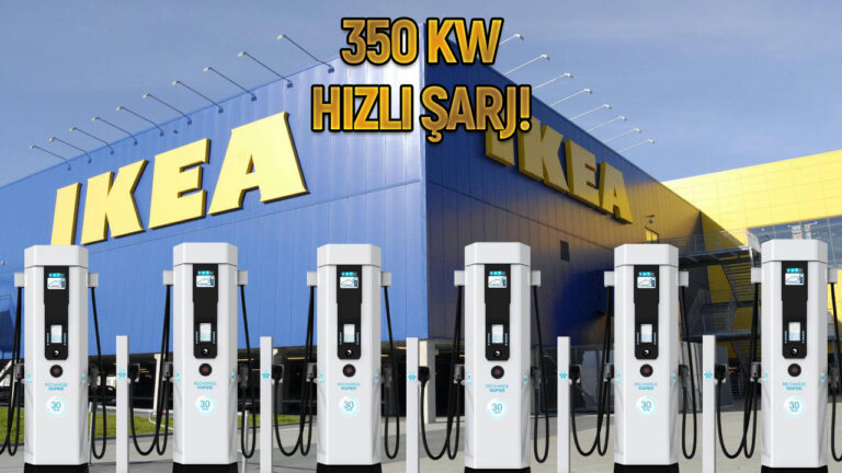 IKEA’dan süper hızlı şarj istasyonları geliyor!
