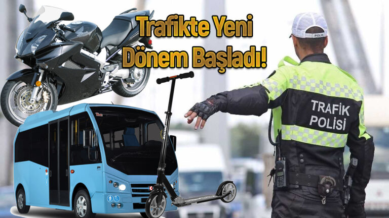 Trafikte yeni dönem: Yolcu ve taşıt kuralları değişti